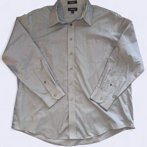 Croft & Barrow Classic Gray Dress Shirt